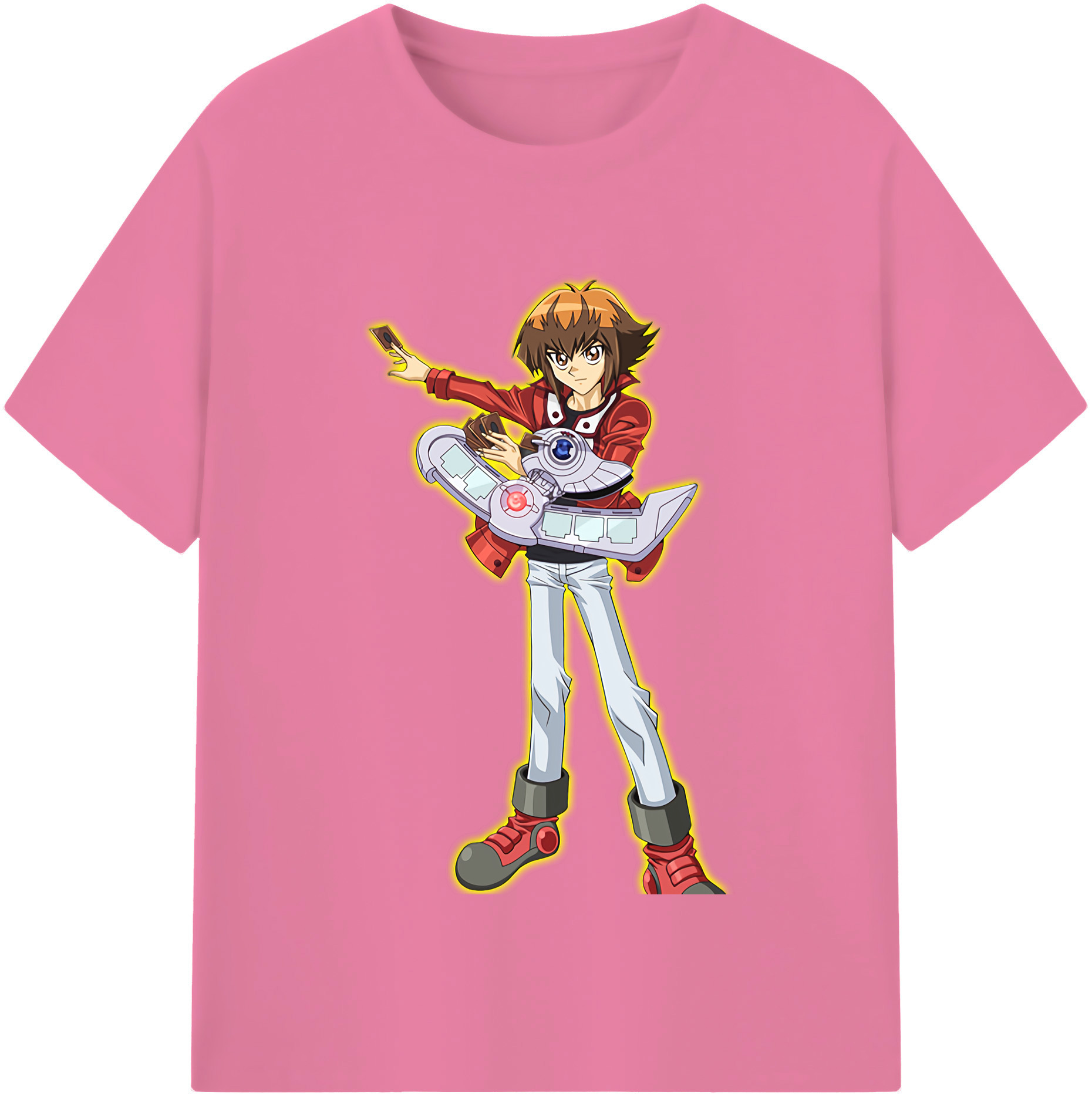 （画像用） 遊☆戯☆王 Yu-Gi-Oh! 綿100％半袖Tシャツ（フロントプリント）